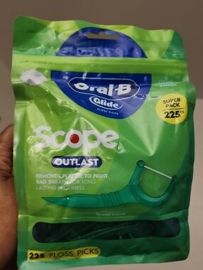 Oral-B Glide Scope Outlast Mint Floss Picks
